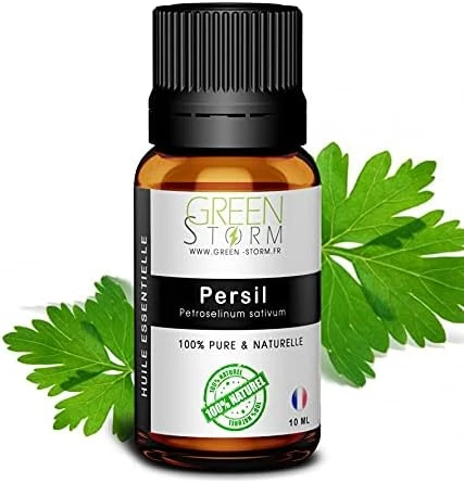 Huile Essentielle de Persil - 100% pure et naturelle - HEBBD - Green-storm - 30 ML