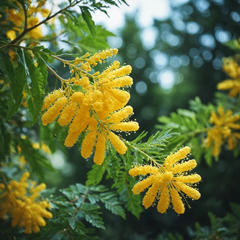 L'huile essentielle de mimosa : un trésor aromatique