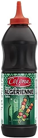 COLONA - Sauce Algérienne 898G - La touche épicée de l'Algérie dans votre assiette - Prête à déguster - 898.0g - Lot De 3 - Vendu Par Lot