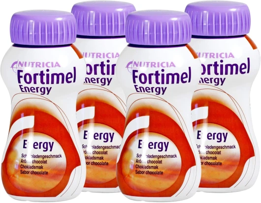 FORTIMEL ENERGY CHOCOLAT BOUTEILLE 200ML X4