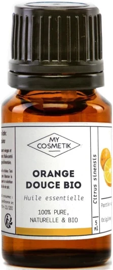 Huile Essentielle d'Orange douce BIO AB - Issue de l'agriculture Biologique - Chémotypées HEBBD/HECT - 100% pure et naturelle - Certifié ECOCERT - Fabriqué en France - 5 ml Orange 5 ml (Lot de 1)