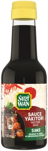 SAUCE YAKITORI 143ML, SUZI WAN, LOT DE 4