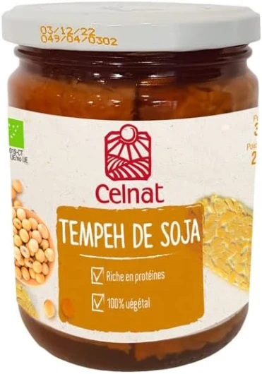 Epicerie salée Celnat - Tempeh 250g - Vendu par unité