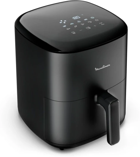 Easy Fry Max Friteuse sans huile, Capacité XL de 5 L, Jusqu'à 6 personnes, 10 programmes automatiques, Ecran tactile digital, Gain de temps et d'énergie, air fryer EZ245820 5L (1-4 personnes)