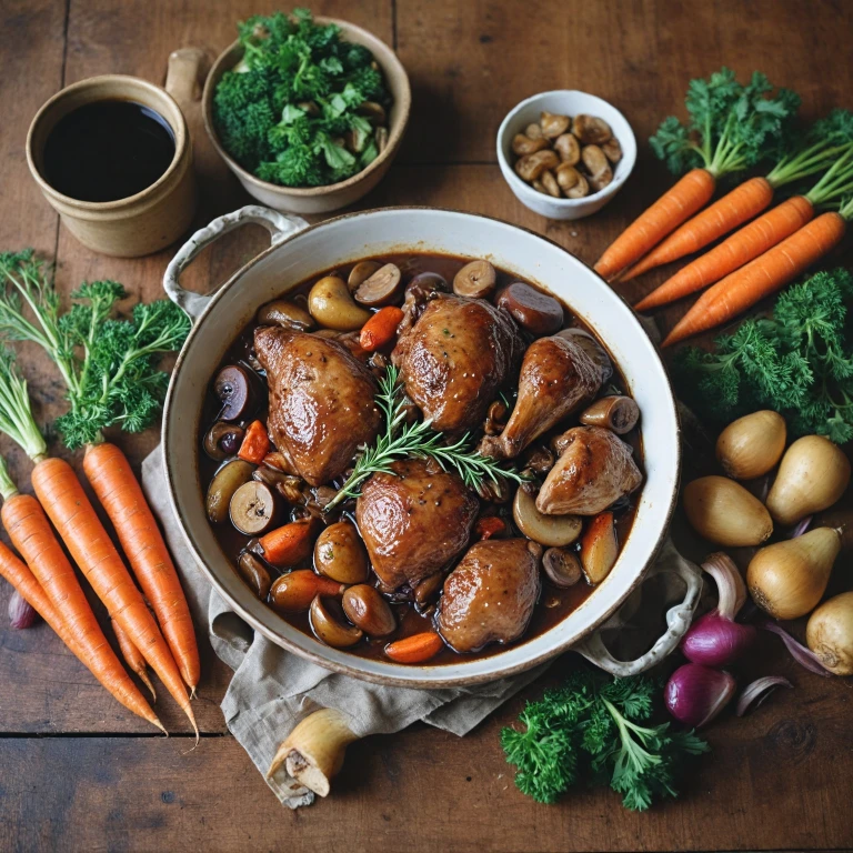 Les secrets nutritionnels du coq au vin