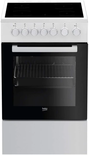 CUISINIERE VITROCERAMIQUE BEKO MENAGER FSS 57100 GW