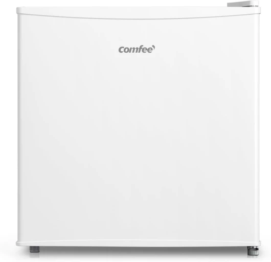 ' RCD50WH2(E) Mini Réfrigérateur/Glacière 43L avec Compartiment Congélateur/Petit Réfrigérateur pour Chambre et Bureau/Refroidissement Rapide dans le Refroidisseur/Contrôle de Température/Blanc