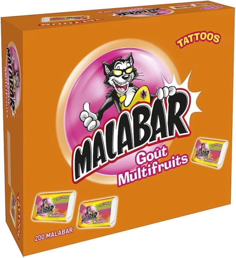 Malabar multi fruits - 200 pièces