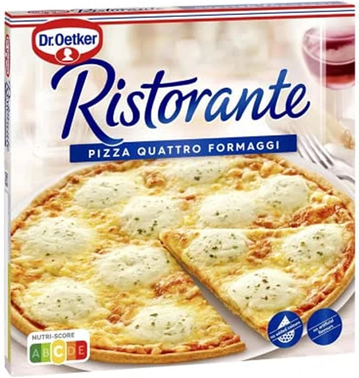 Pizza 4 Fromages, surgelées - La pizza de 340g