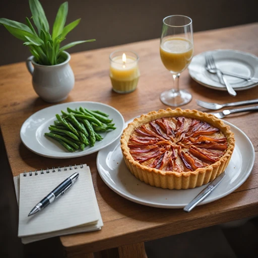 Apprécier une tarte aux poireaux et lardons tout en surveillant ses calories