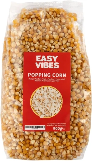 Easy Vibes - Maïs à Pop Corn (900g) - Maïs à Pop Corn X-Large Paquet 900g