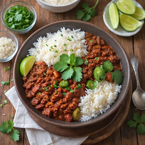 Tout savoir sur le chili con carne et riz