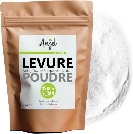 Poudre À Lever 100% Naturelle - Levure Patisserie Cuisine Sans Phosphates Sans Gluten Vegan - NCA (100)