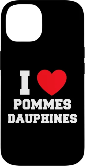 Coque pour iPhone 14 J'adore Pommes Dauphines