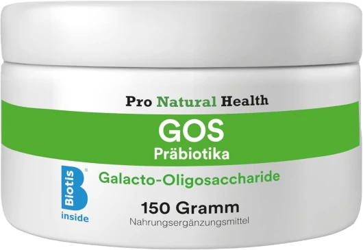 GOS - Galacto-oligosaccharides en poudre 150 g - Prébiotiques de haute pureté - Complément alimentaire prébiotique sans additifs - 100 % naturel - BIOTIS Inside - Halal & casher