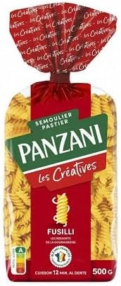 PANZANI - Panzani Pâtes Fantaisies Fusilli 500G - Lot De (3) - livraison offerte