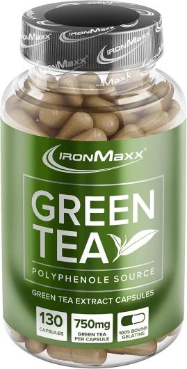 Green Tea - Gélules d'extrait de thé vert - pour les phases de définition et de régime - 130 capsules