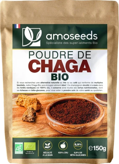 Poudre de Chaga Bio (150g)