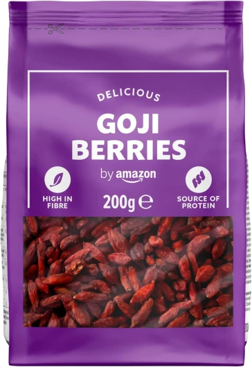 BAIES DE GOJI DÉSHYDRATÉES, 200 g