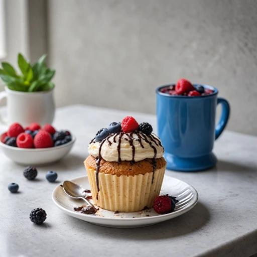 Un mug cake sain et peu calorique pour vos envies gourmandes