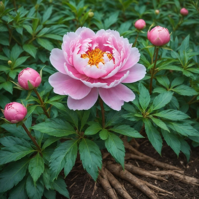 Bienfaits de l'extrait de racine de pivoine