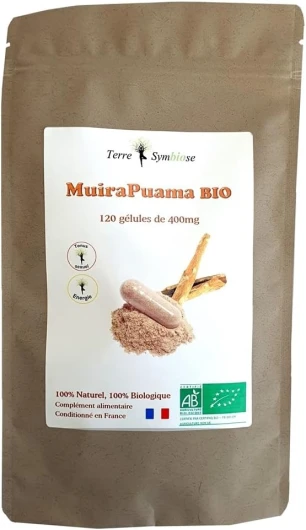 Muira Puama - 120 gélules de 400mg