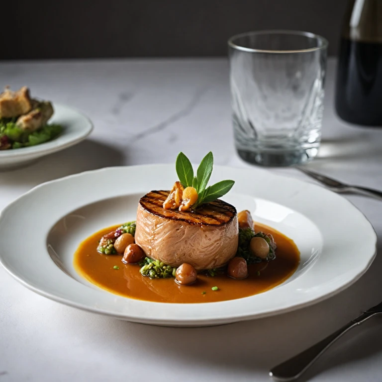 Les secrets du foie gras accompagné de magret