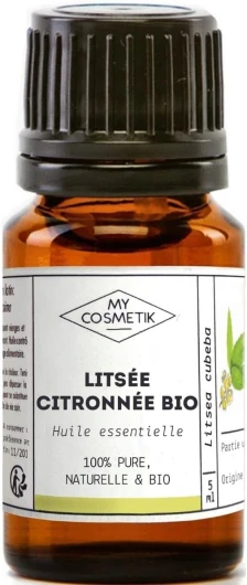 Huile Essentielle de Litsée citronnée BIO AB - Issue de l'agriculture Biologique - Chémotypées HEBBD/HECT - 100% pure et naturelle - Certifié ECOCERT - Fabriqué en France - 5 ml Litsée citronnée 5 ml (Lot de 1)