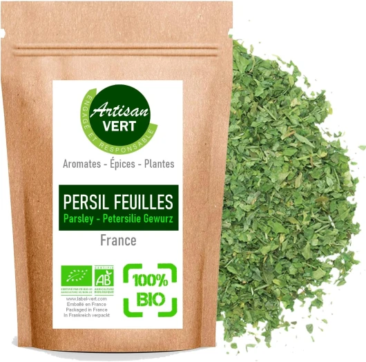 Persil entier séché BIO - L'Artisan du Vert (100g)