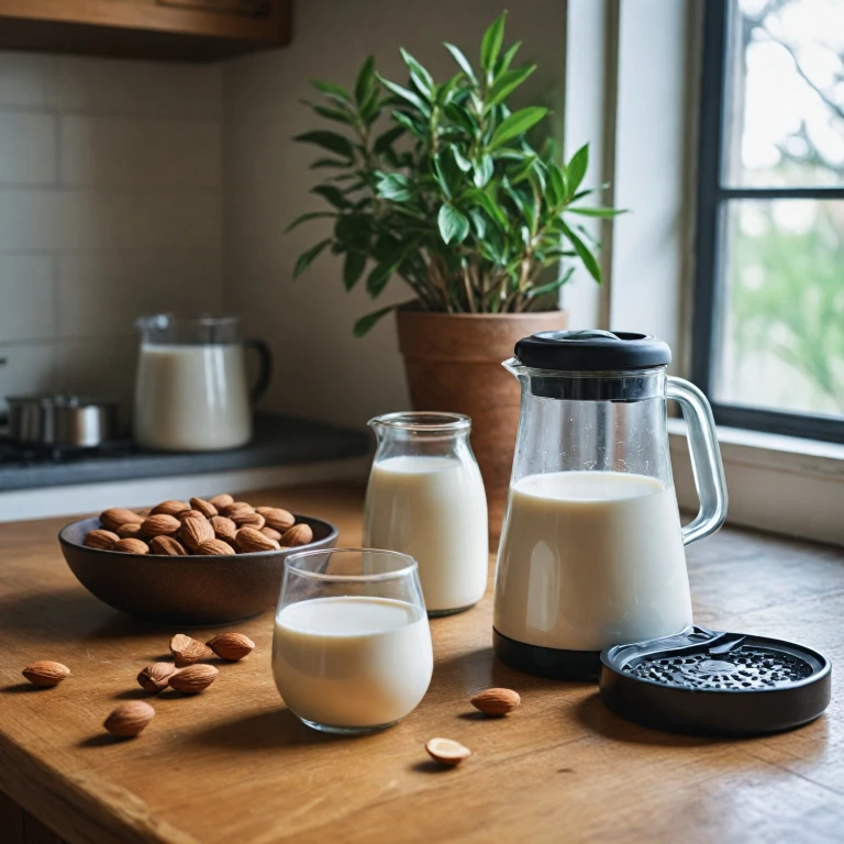 Comment préparer un délicieux lait d'amande maison