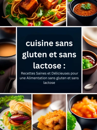 Cuisine sans gluten et sans lactose: Recettes Saines et Délicieuses pour une Alimentation sans gluten et sans lactose