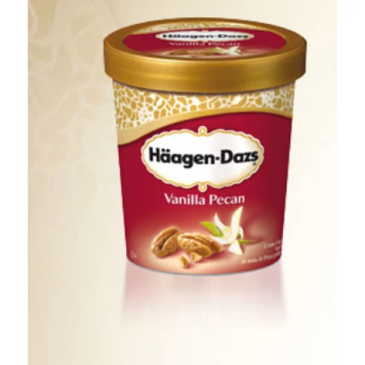 Haagen dazs - vanilla pecan