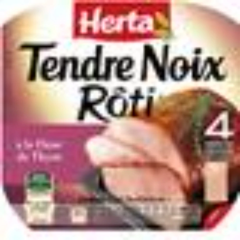 Tendre noix roti à la fleur de thym herta