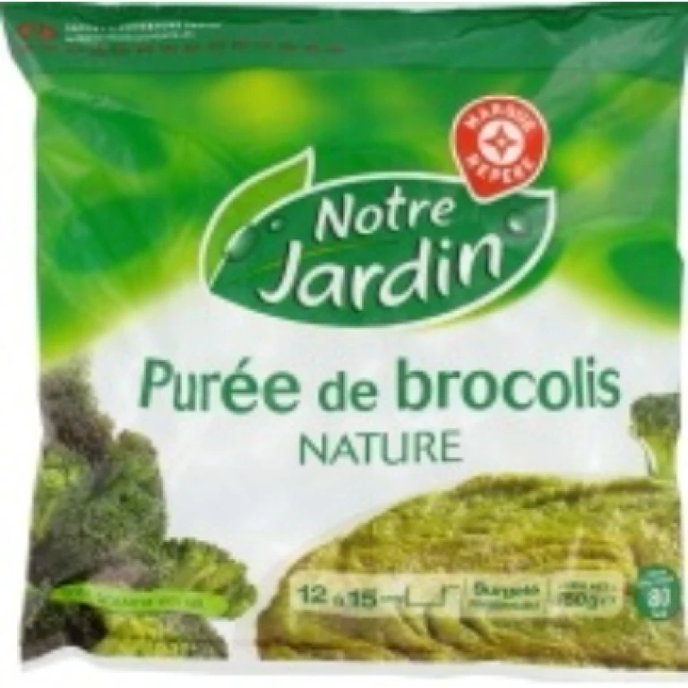 Pure de brocolis (marque repère)