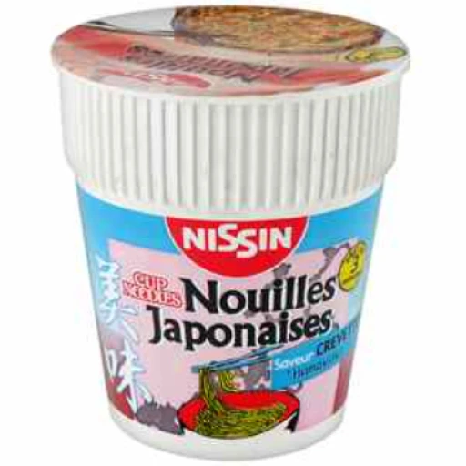 Nouilles japonaises nissin saveur crevettes