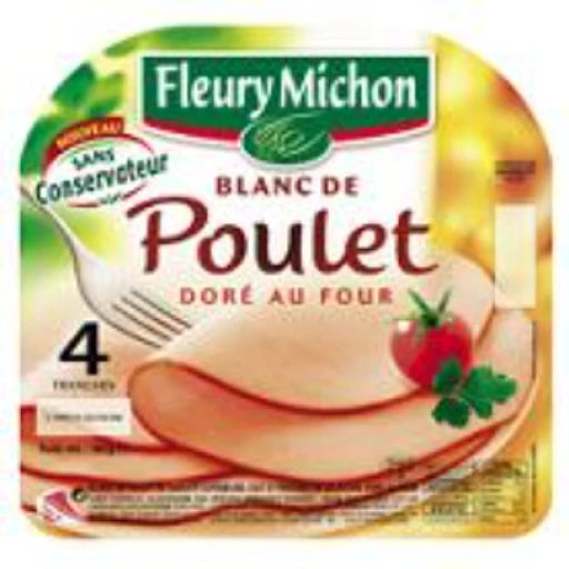 Blanc de poulet fleury michon