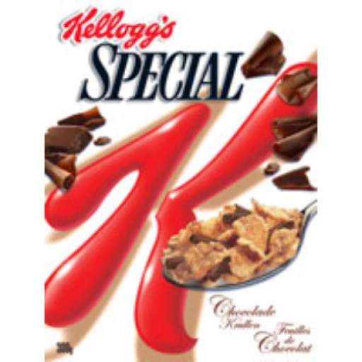 Special k feuilles de chocolat noir