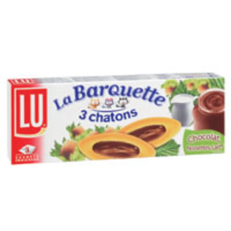 Barquette de lu chocolat noisettes lait