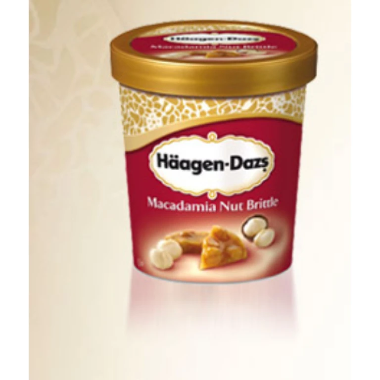 Haagen dazs - macadamia nut brittle