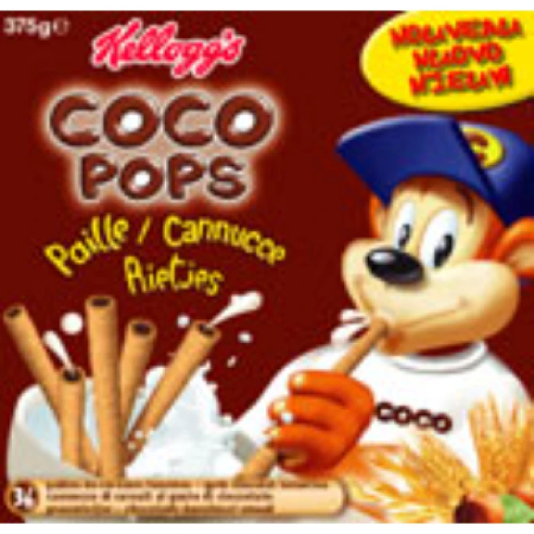 Coco pops paille kelloggs