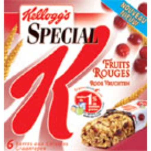 Barre de cereale - kelloggs special k fruits rouges