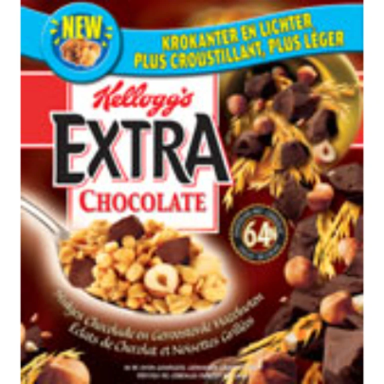 Céréales kelloggs - extra chocolate