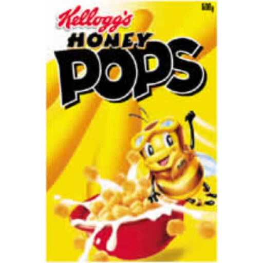 Céréales kelloggs - honey pops