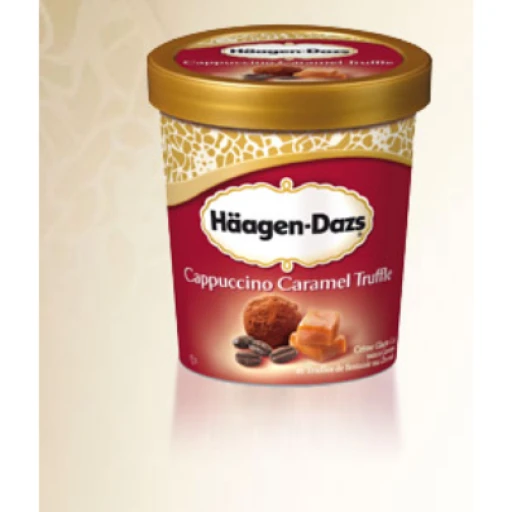 Haagen dazs - cappuccino caramel truffle