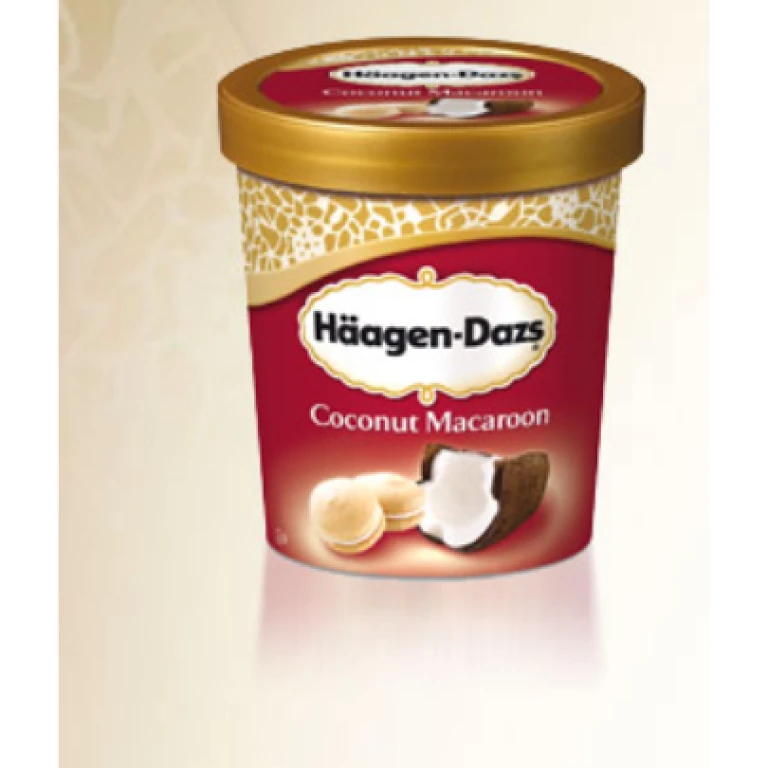 Haagen dazs - coconut macaroon