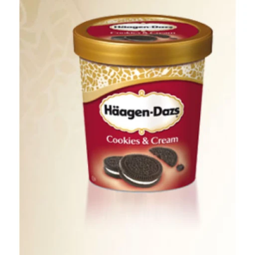 Haagen dazs - cookies & cream