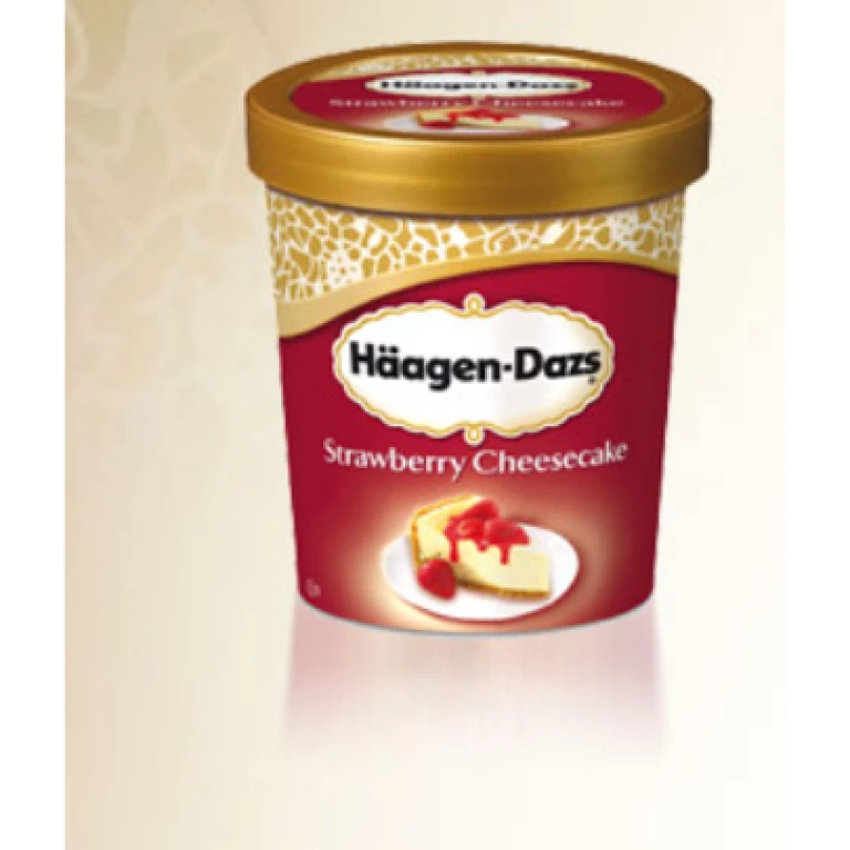 Haagen dazs - strawberry cheesecake