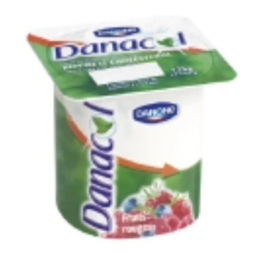 Danacol aux fruits jaunes panachés de danone