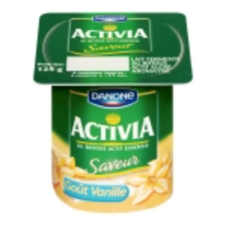 Yaourt activia vanille 