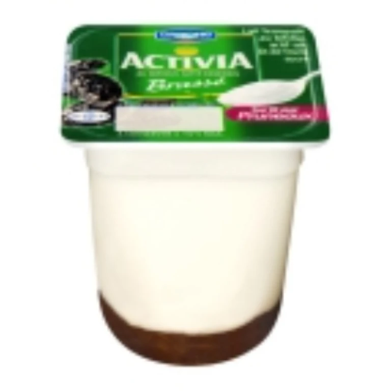 Yaourt activia brassé bi-couche pruneaux 